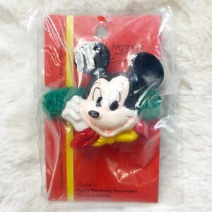🔮 5/$25 Disney‎ Vintage Hand Painted Mickey Mouse Hair Tie
